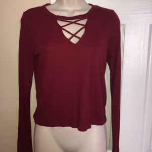 Hollister long sleeved top